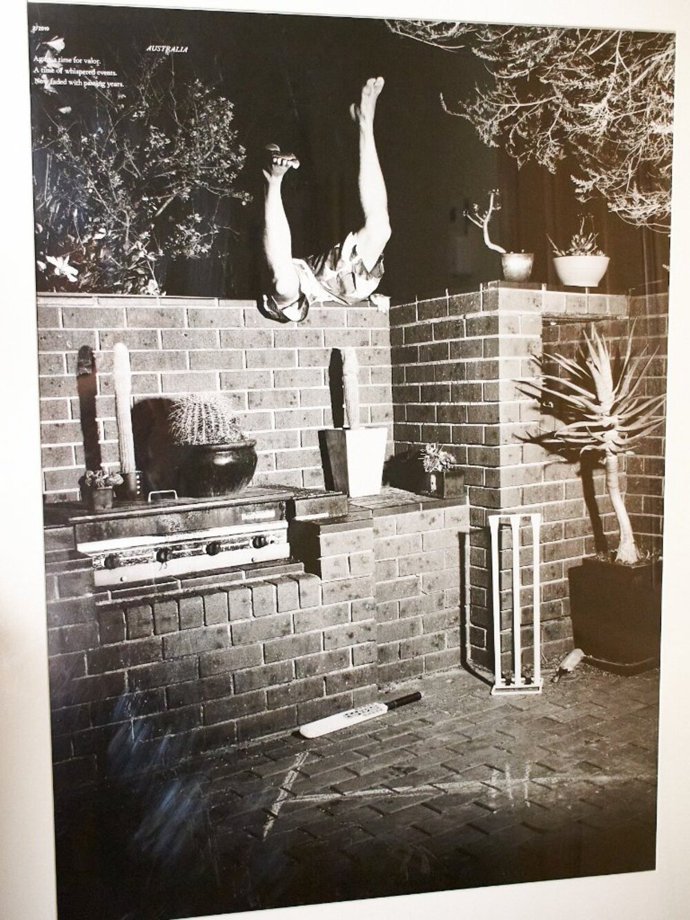 TRENT PARKE Photography Poster 22"x27" B&W Bedknobs and Broomsticks Series RARE